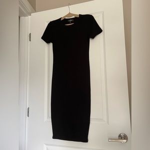 Lulus black tshirt dress